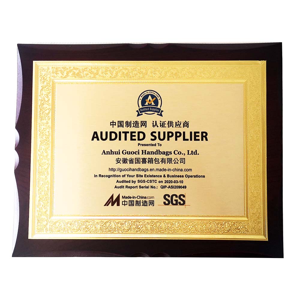 Audited by SGS
