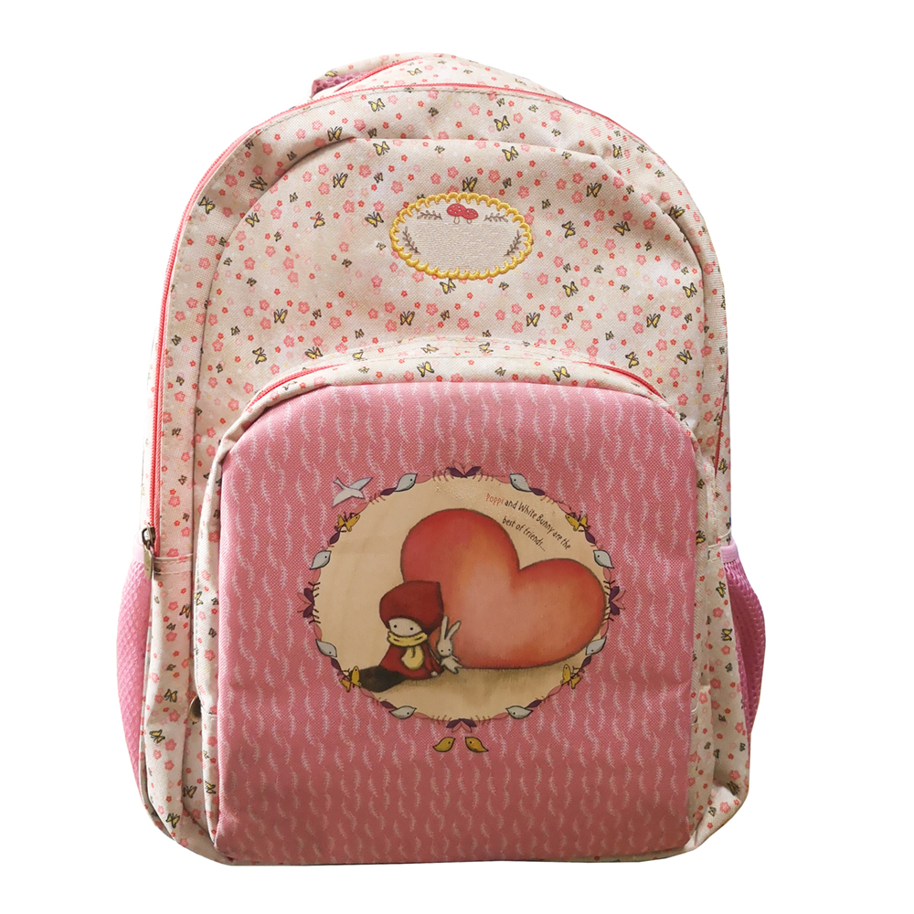 multifunction girls school backpack with many compartments