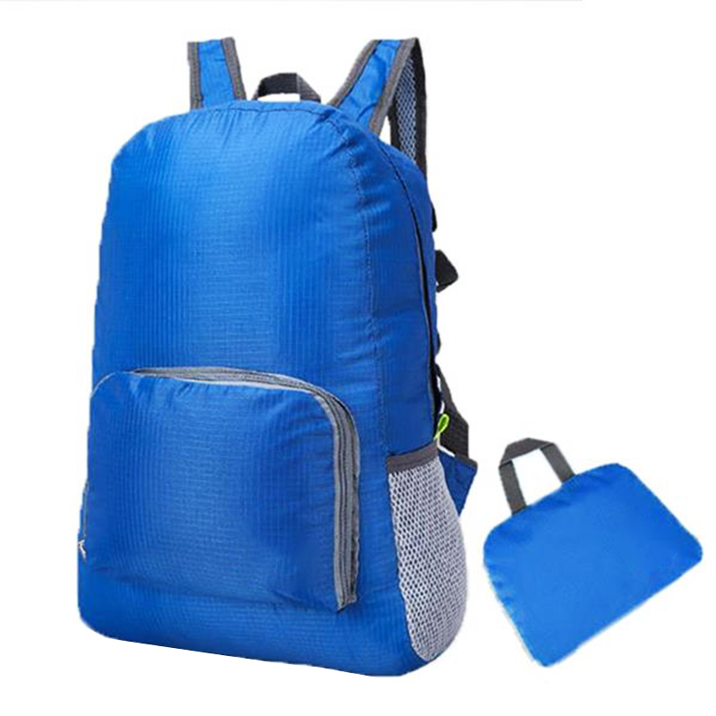210D waterproof Ripstop foldable backpack