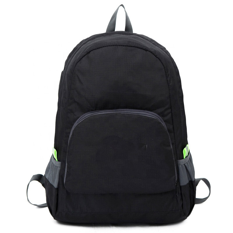 210D waterproof Ripstop foldable backpack