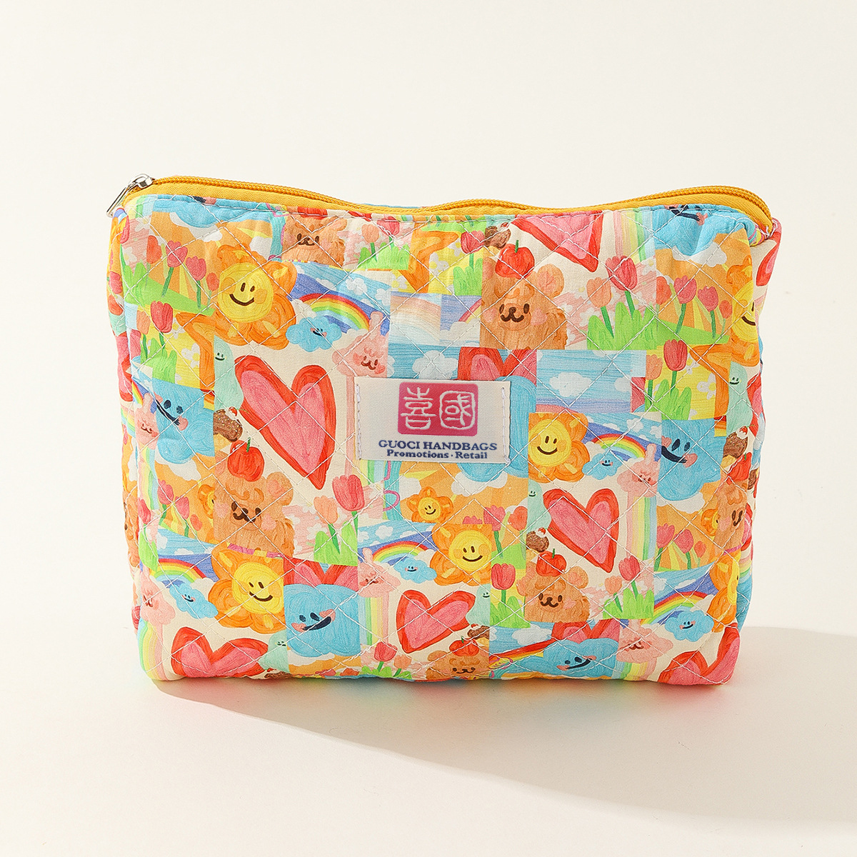 zippered makeup cosmetic bag