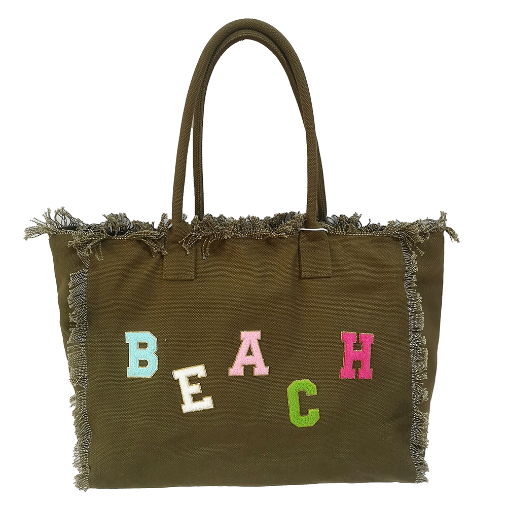 canvas women tote beach bag