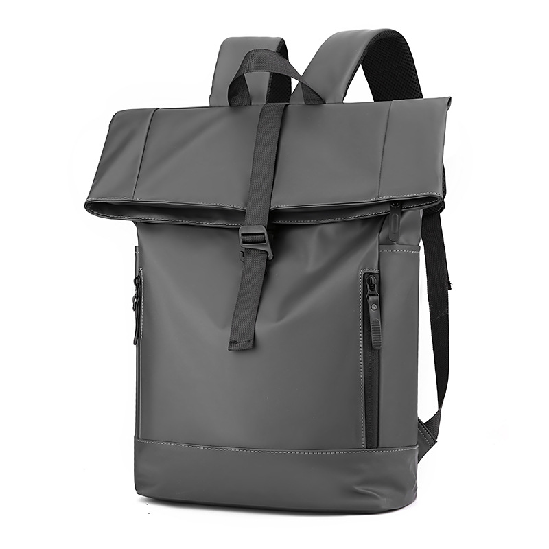 Travel business roll top backpack